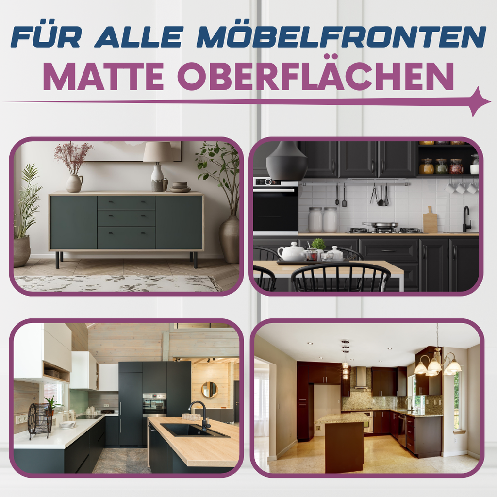 KÜCHEN-FRONTEN-MAGIER FÜR MATTE FRONTEN