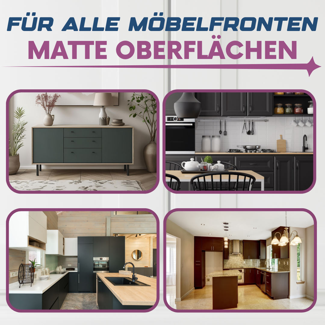 KÜCHEN-FRONTEN-MAGIER FÜR MATTE FRONTEN