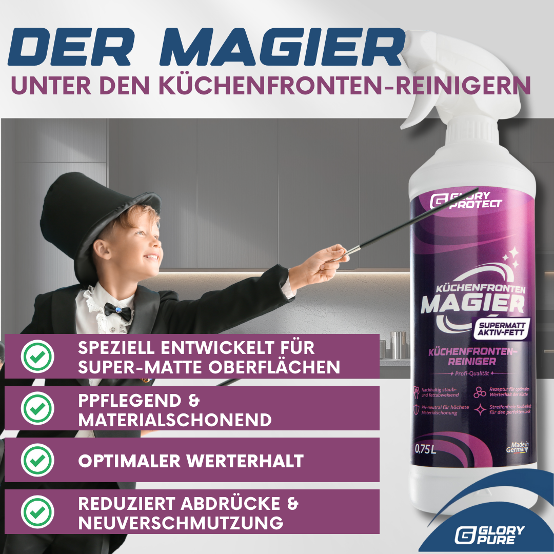 KÜCHEN-FRONTEN-MAGIER FÜR SUPER-MATTE FRONTEN