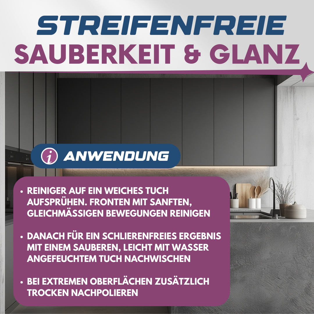 KÜCHEN-FRONTEN-MAGIER FÜR SUPER-MATTE FRONTEN