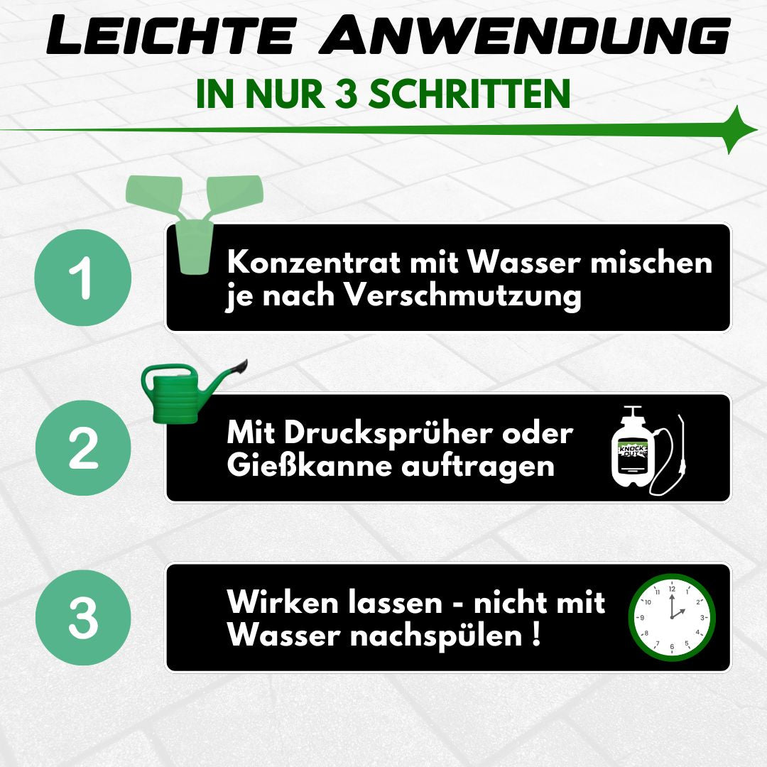 Grünbelag-Entferner KNOCK-OUT 60