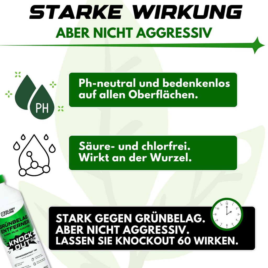 Grünbelag-Entferner KNOCK-OUT 60