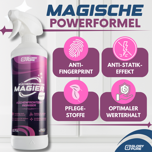 KÜCHEN-FRONTEN-MAGIER FÜR MATTE & SUPERMATTE FRONTEN