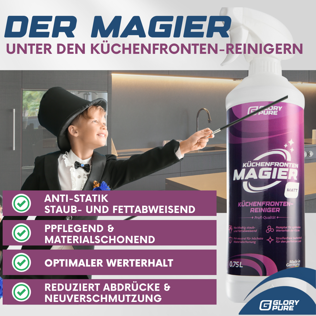 KÜCHEN-FRONTEN-MAGIER FÜR MATTE & SUPERMATTE FRONTEN