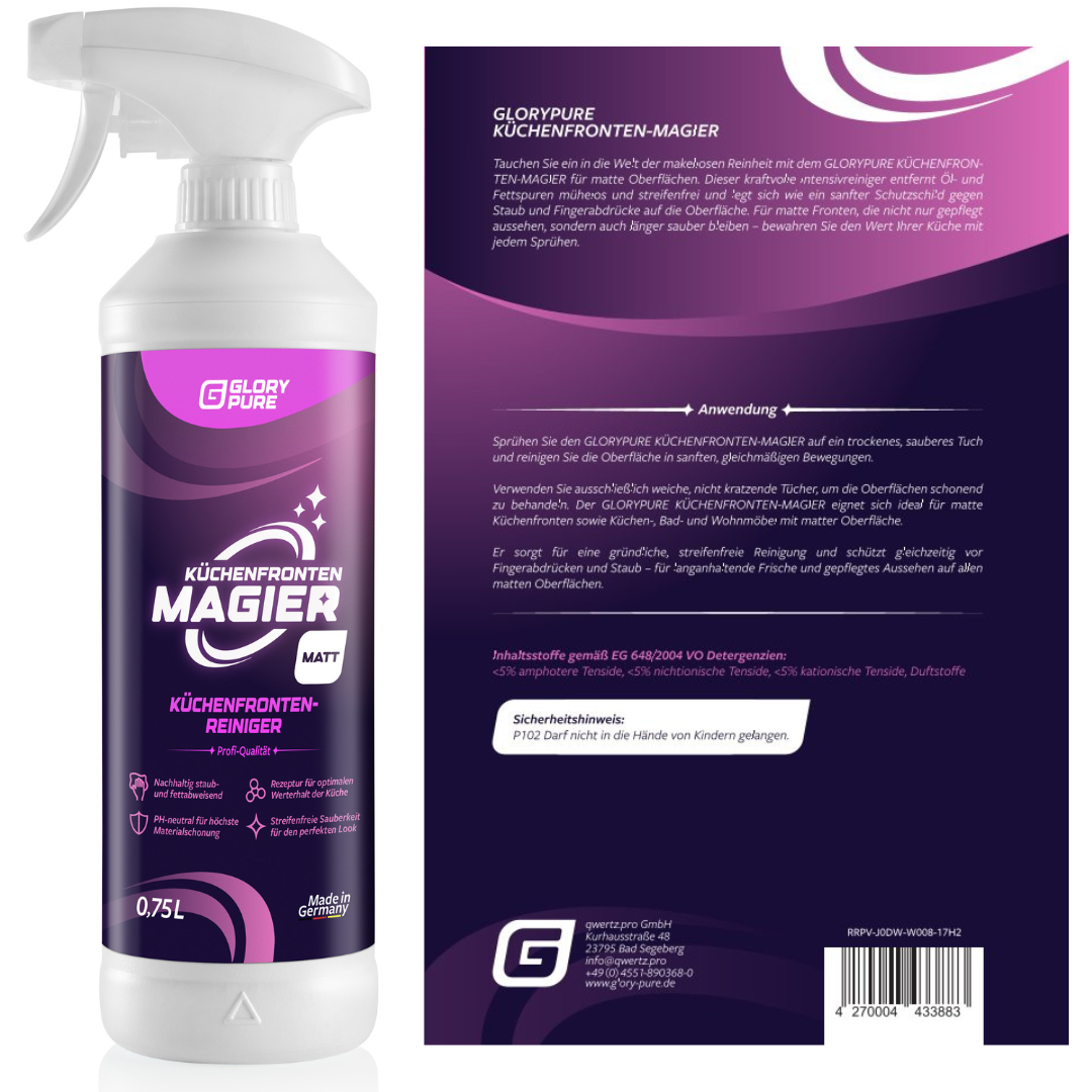 KÜCHEN-FRONTEN-MAGIER FÜR MATTE & SUPERMATTE FRONTEN