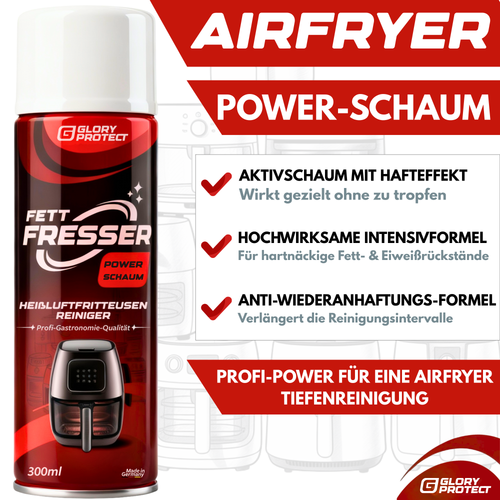 AIRFRYER-REINIGER "Fett-Fresser"