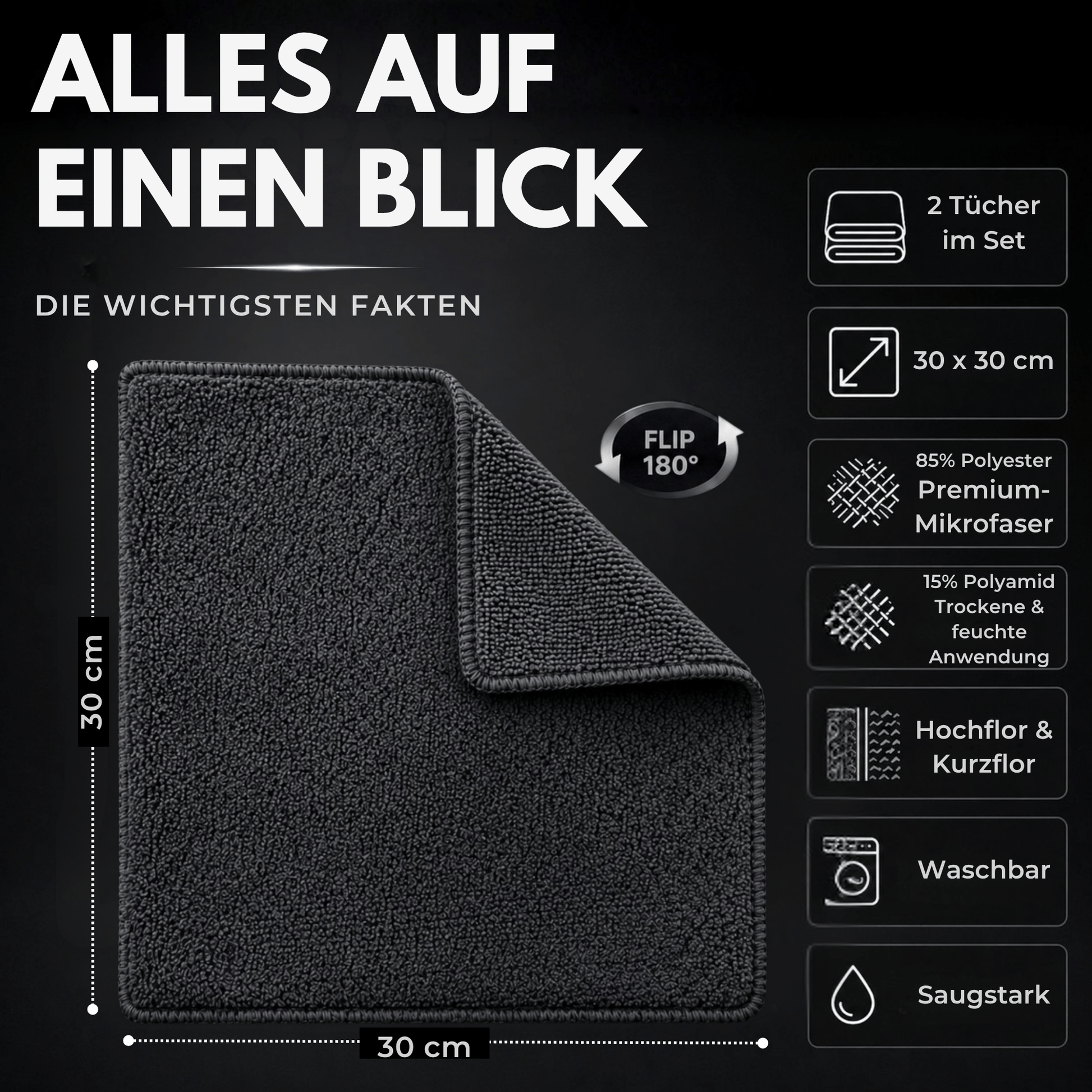 FLIP & SHINE MIKROFASERTUCH