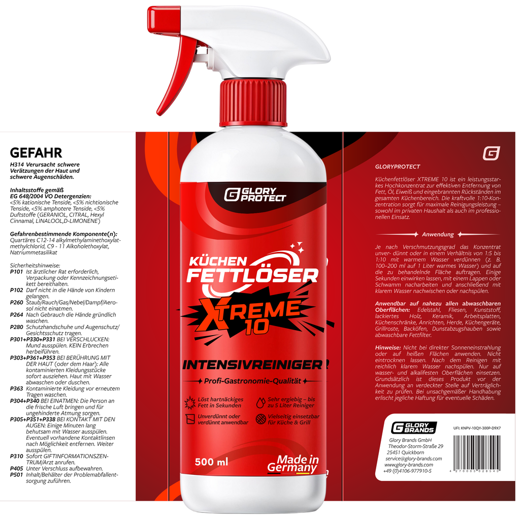KÜCHEN-FETTLÖSER XTREME 10