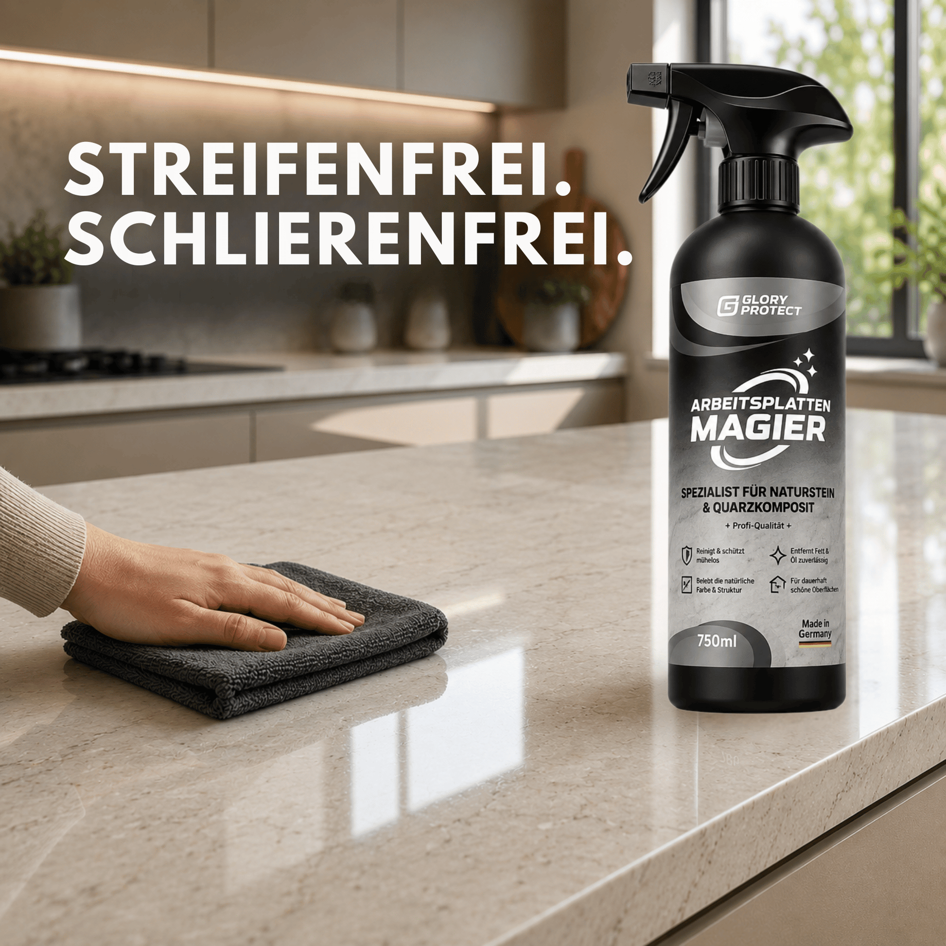 Arbeitsplatten-Magier