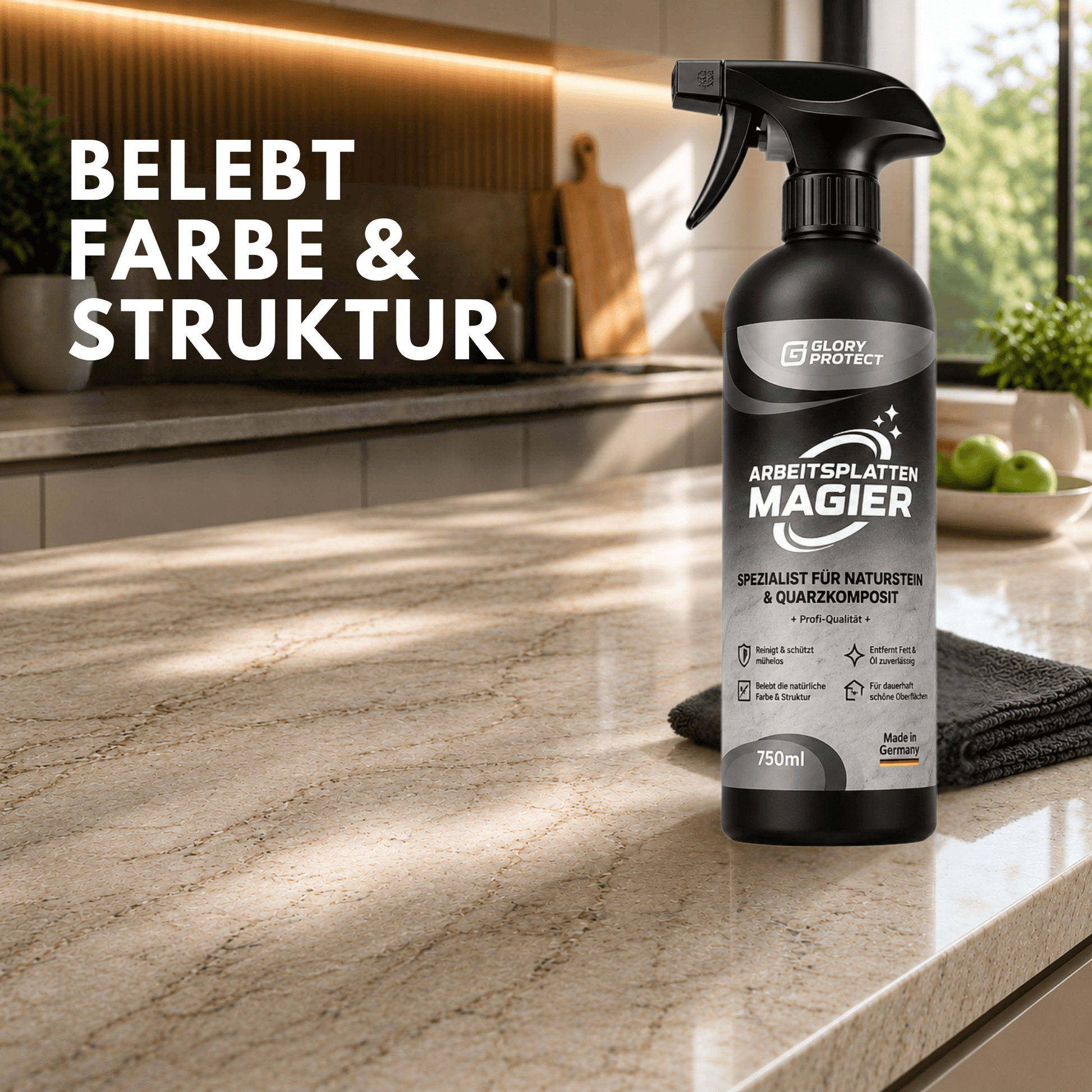 Arbeitsplatten-Magier