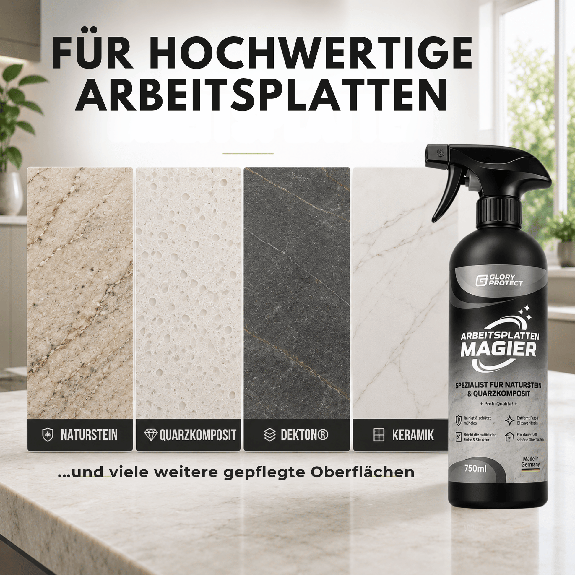 Arbeitsplatten-Magier