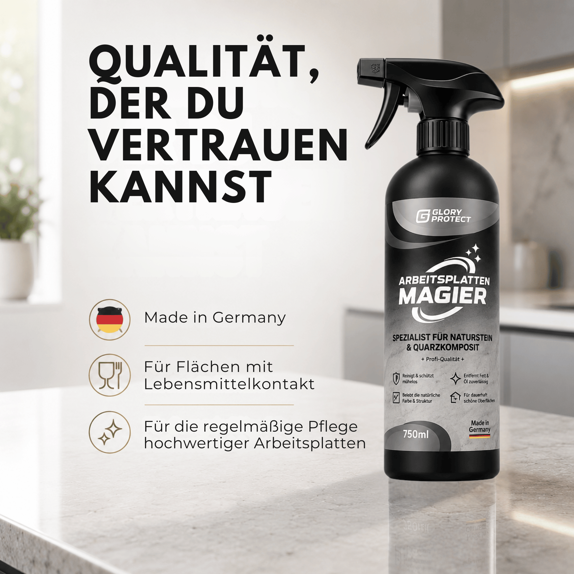 Arbeitsplatten-Magier